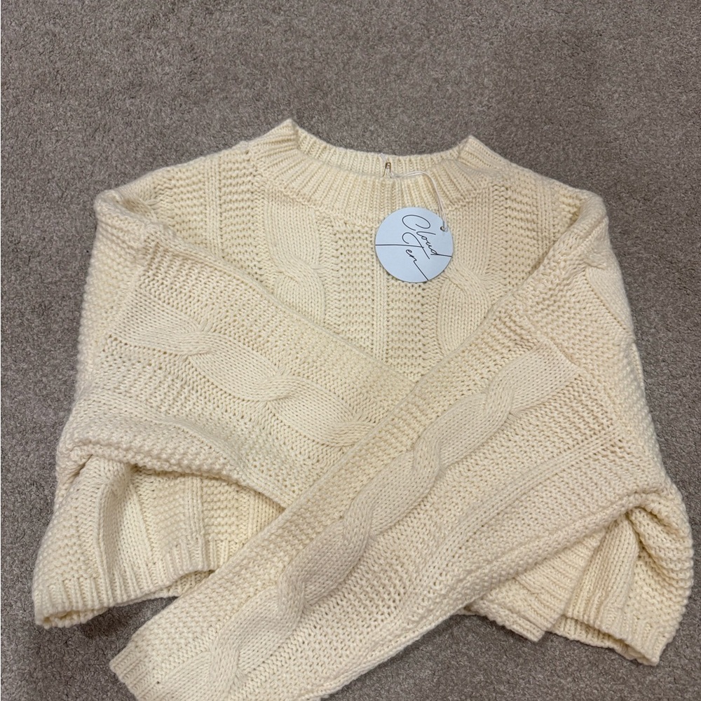 Chic Cream Women's Sweater
